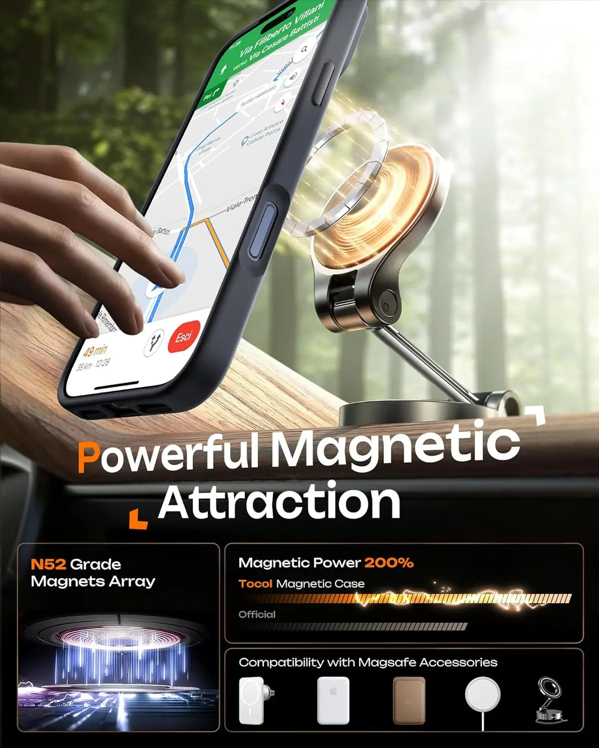 MagSafe Matte Armor Case for iPhone 17 Pro Max – Shockproof & Stylish