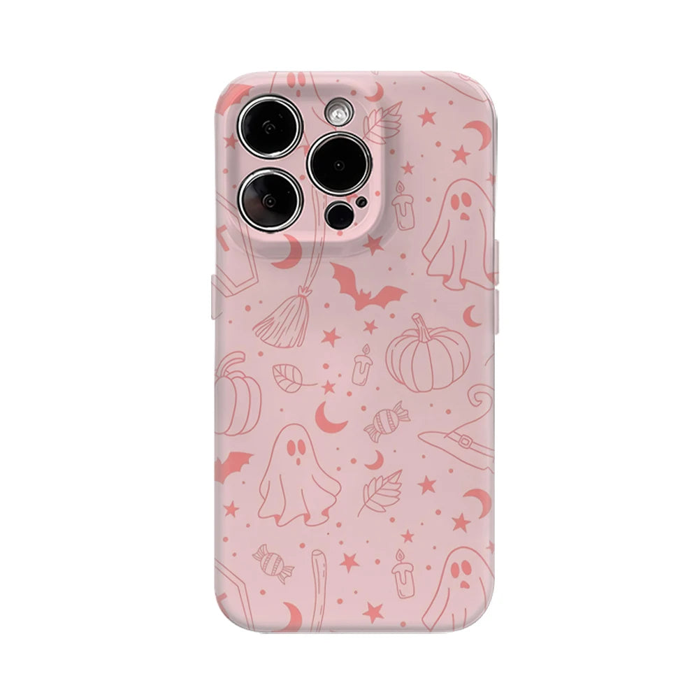 Pastel Ghostly Halloween iPhone 17 Case
