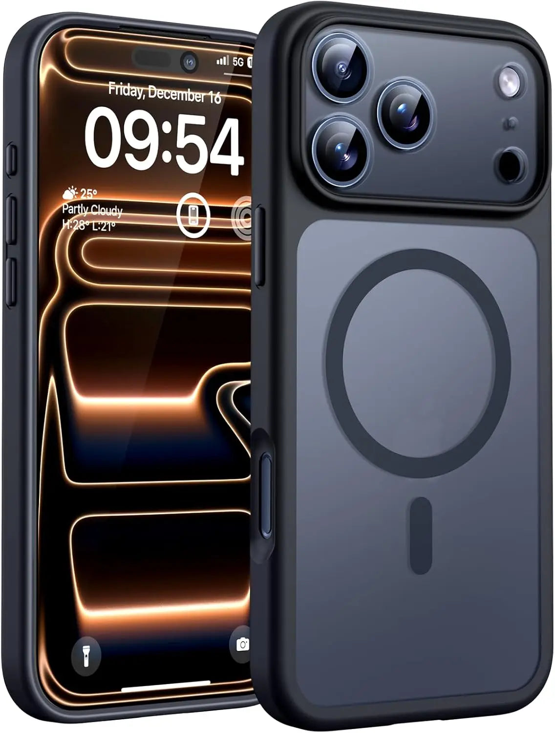 MagSafe Matte Armor Case for iPhone 17 Pro Max – Shockproof & Stylish