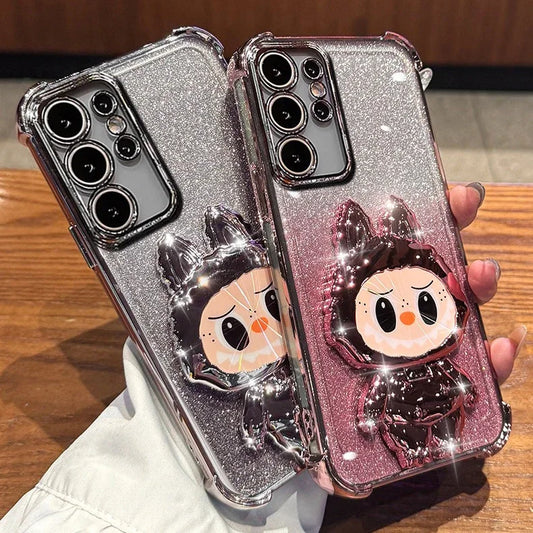 Glitter Mirror Silicone Case for Samsung Galaxy S25 Ultra