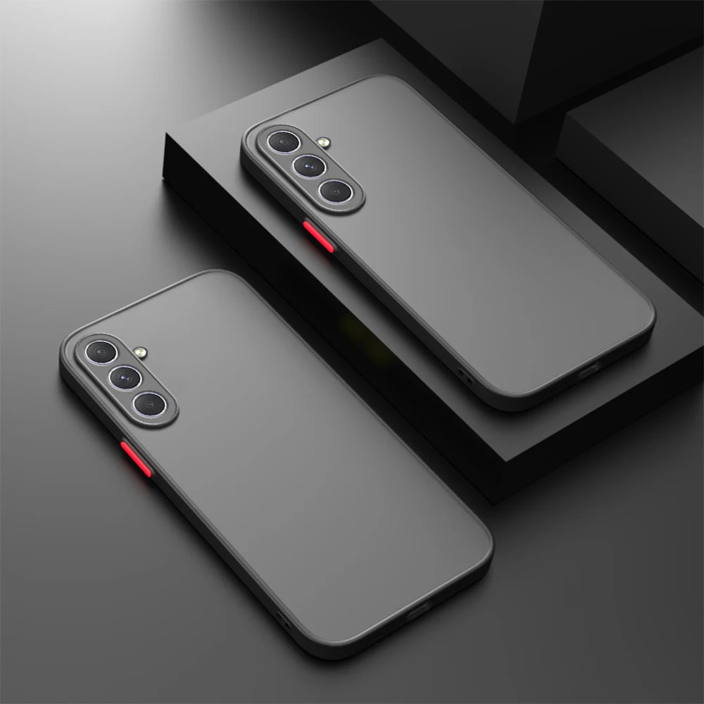 For Samsung Galaxy S25 Case Samsung Galaxy S20 S21 S22 S23 S24 fe S25 Plus 25 Ultra 5G Cover Matte Armor Shockproof Case