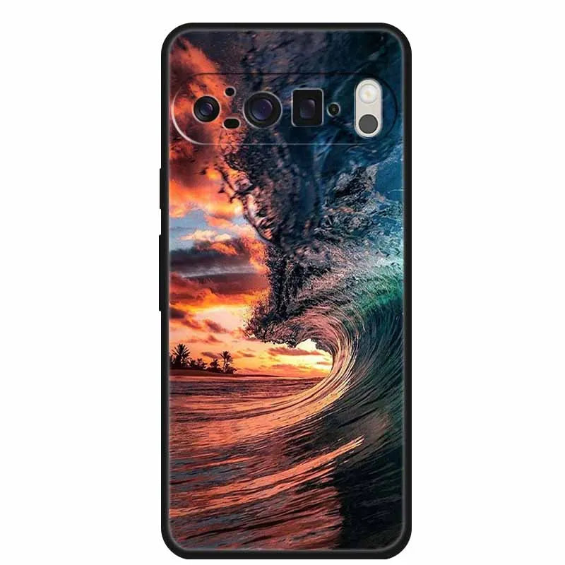 Silicone TPU Soft Protector Designer Phone Case for Google Pixel 9