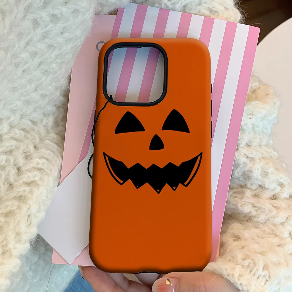 Pumpkin Grin Halloween iPhone 17 Case