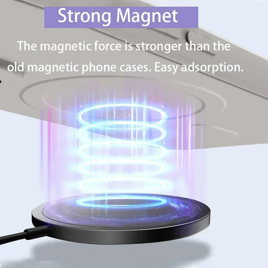 Liquid Silicone Case For iPhone 16 15 14 Plus Pro Max Magsafe Magnetic Wireless Charge Soft Cover