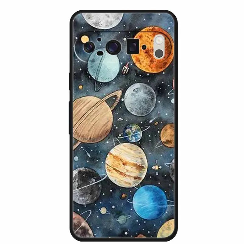 Silicone TPU Soft Protector Designer Phone Case for Google Pixel 9