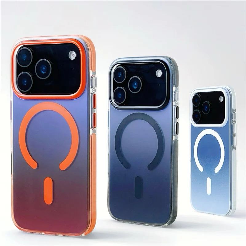 MagSafe Shockproof Gradient Case – iPhone 17 & 16 Series