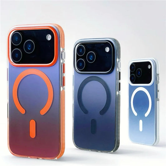 MagSafe Shockproof Gradient Case – iPhone 17 & 16 Series