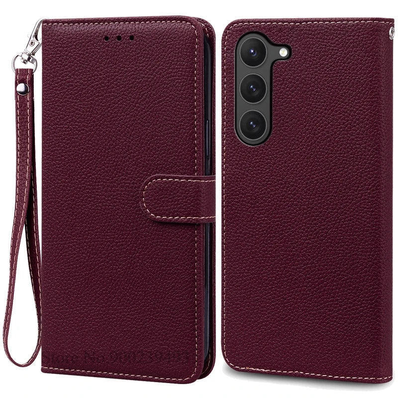 S25/S25+/S25 Ultra Case For Samsung Galaxy S25 Case Wallet Leather Flip Cover For Samsung Galaxy S25 Ultra Case S25 Plus Fundas