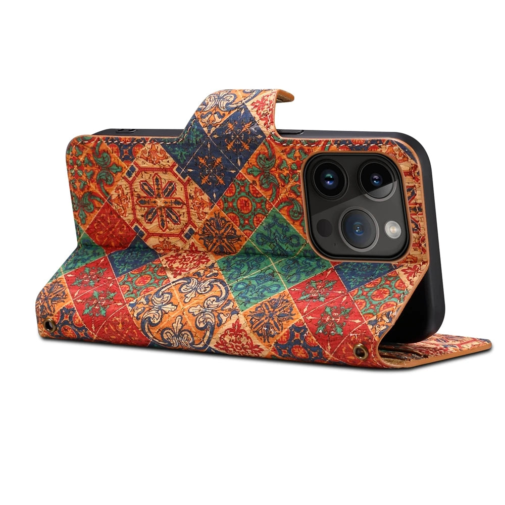 Google Pixel 8 Pro Wallet Phone Case Google Pixel 8 7 7A 6 6A Case High Quality Leather National Style Totem Flip Back Cover