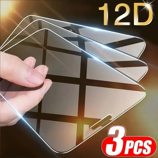 3Pcs Screen Protector Tempered Glass for iPhone 16
