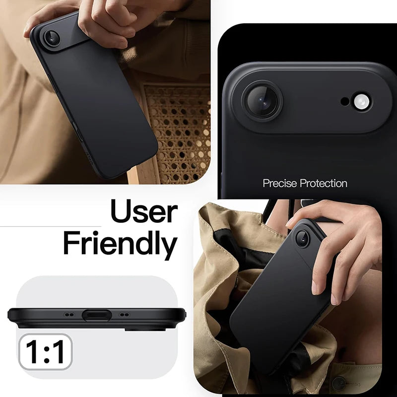 Matte Silicone iPhone 17 Case