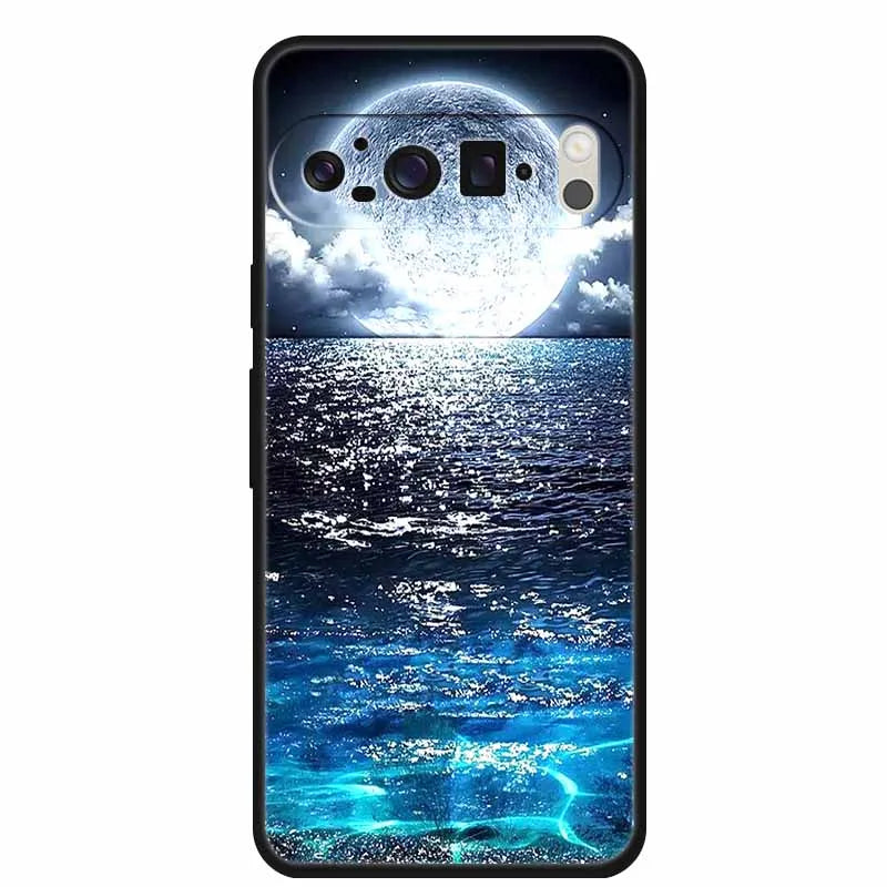 Silicone TPU Soft Protector Designer Phone Case for Google Pixel 9