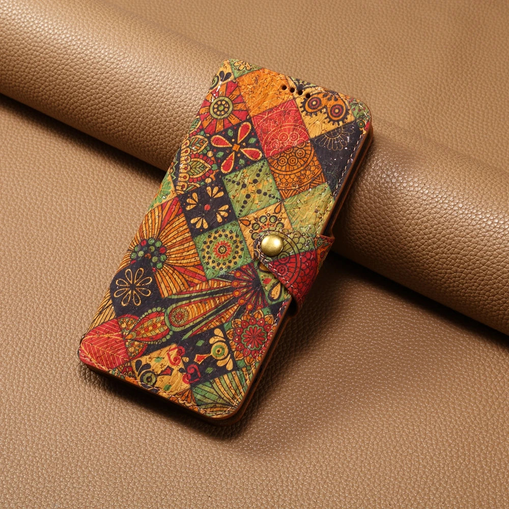 Google Pixel 8 Pro Wallet Phone Case Google Pixel 8 7 7A 6 6A Case High Quality Leather National Style Totem Flip Back Cover