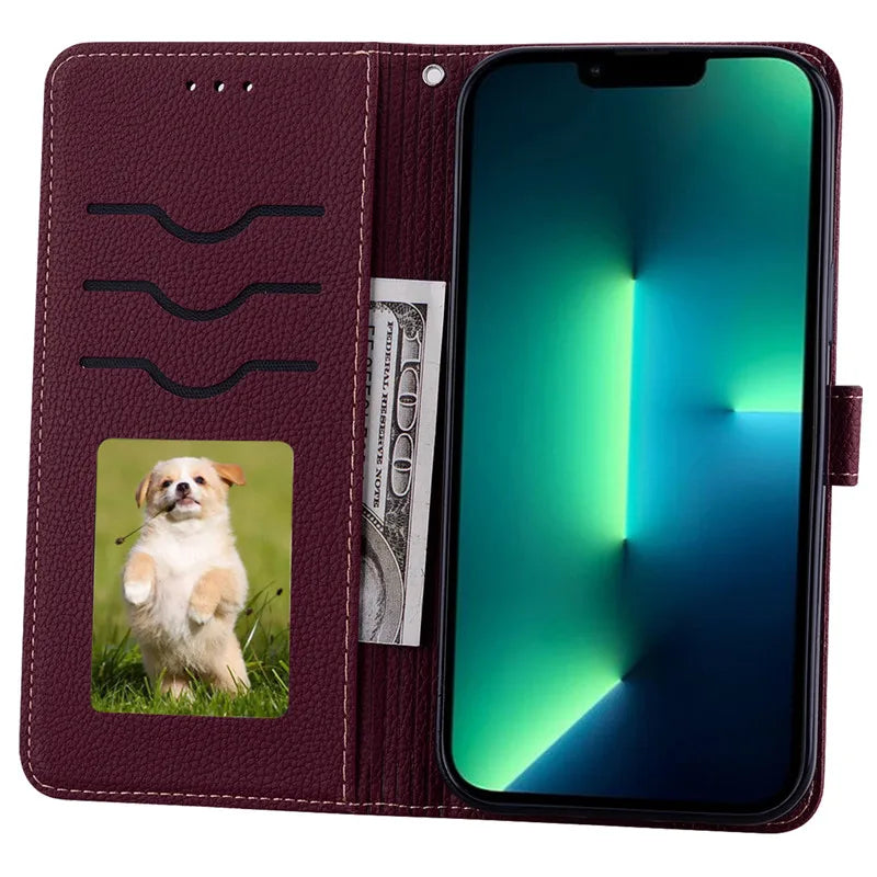 S25/S25+/S25 Ultra Case For Samsung Galaxy S25 Case Wallet Leather Flip Cover For Samsung Galaxy S25 Ultra Case S25 Plus Fundas