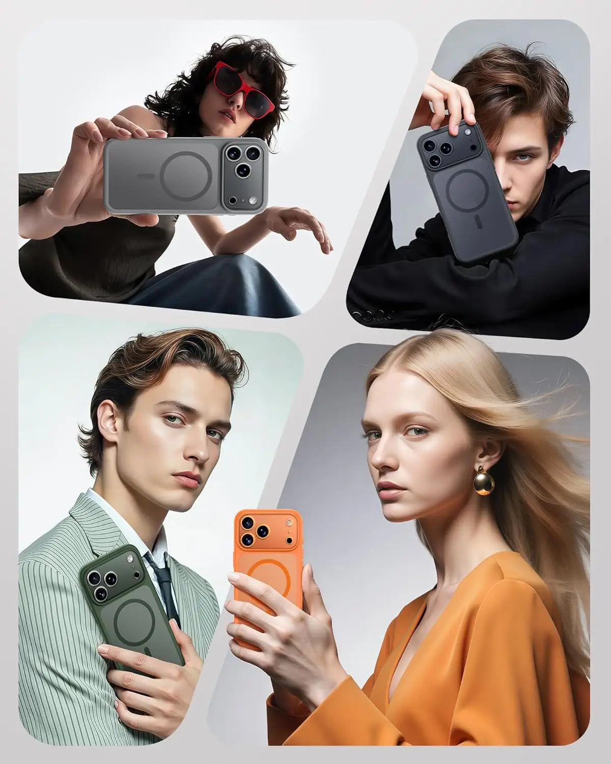 MagSafe Matte Armor Case for iPhone 17 Pro Max – Shockproof & Stylish