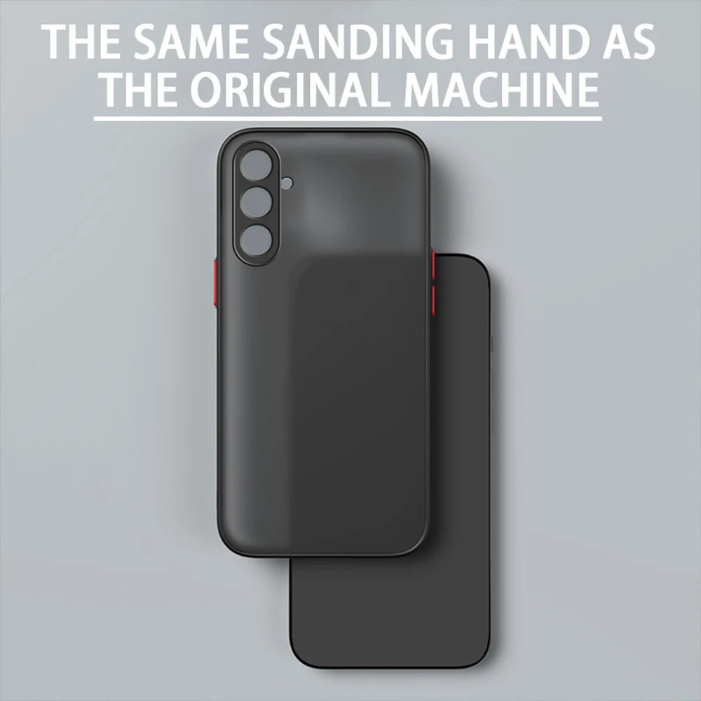 For Samsung Galaxy S25 Case Samsung Galaxy S20 S21 S22 S23 S24 fe S25 Plus 25 Ultra 5G Cover Matte Armor Shockproof Case