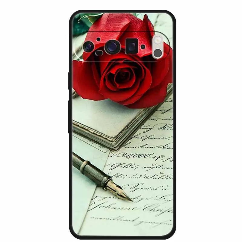 Silicone TPU Soft Protector Designer Phone Case for Google Pixel 9