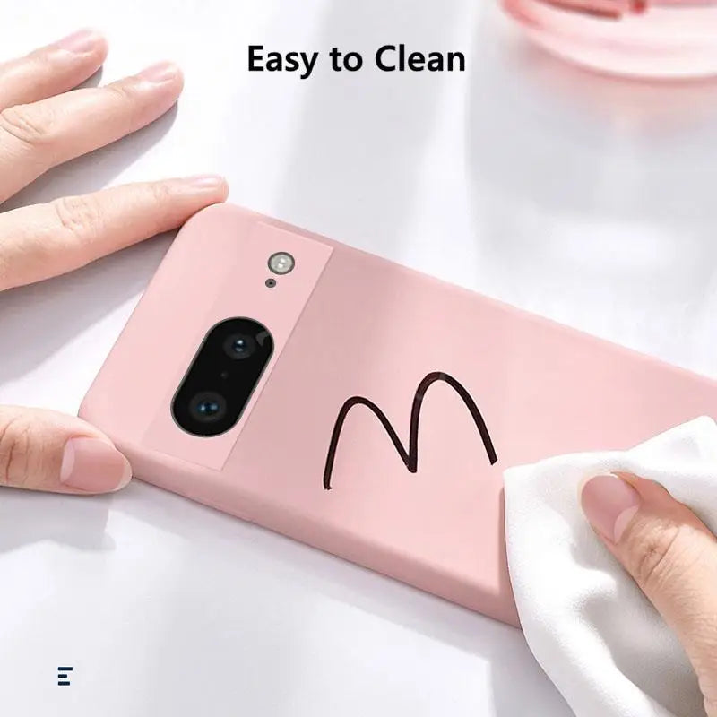 For Google Pixel 8 Case Liquid Silicone Rubber Protector Phone Case Google Pixel 8 Pro 7A 7 6A 6 Pro Cover TPU Pixel 8 Pro Case