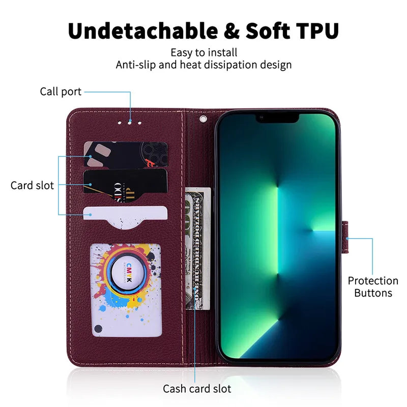 S25/S25+/S25 Ultra Case For Samsung Galaxy S25 Case Wallet Leather Flip Cover For Samsung Galaxy S25 Ultra Case S25 Plus Fundas