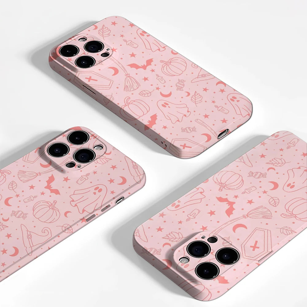Pastel Ghostly Halloween iPhone 17 Case
