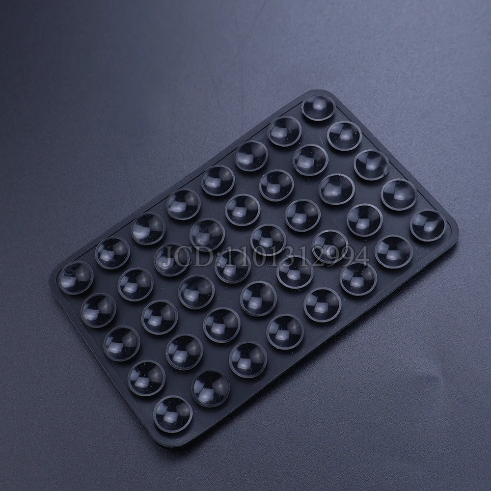 Suction Phone Case Double-Sided Mount, Silicone Sticky Phone Stand for iPhone & Android, Hands-Free Selfies, Strong Grip Holder