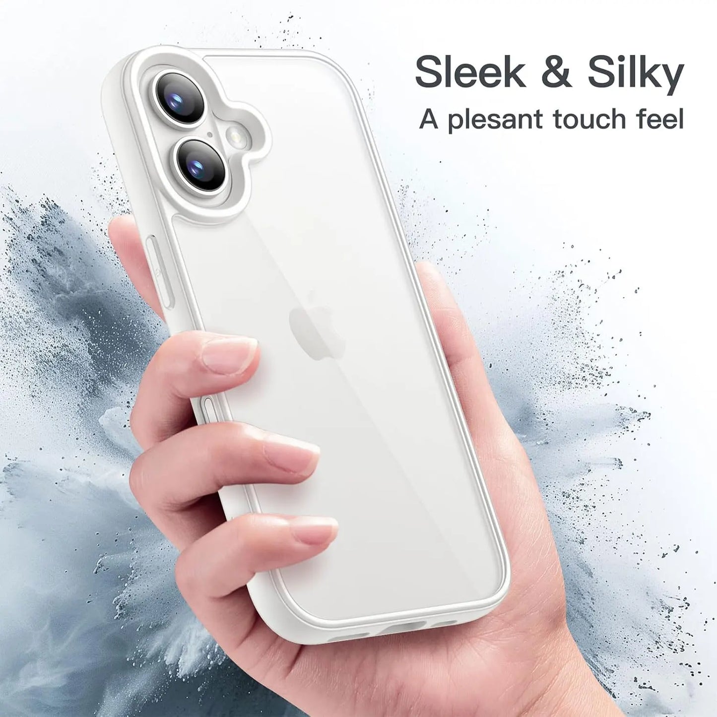 Luxury Soft Transparent Case For iPhone 16 15 14 13 Pro Max Mini Plus Candy Shockproof Bumper Cover Case