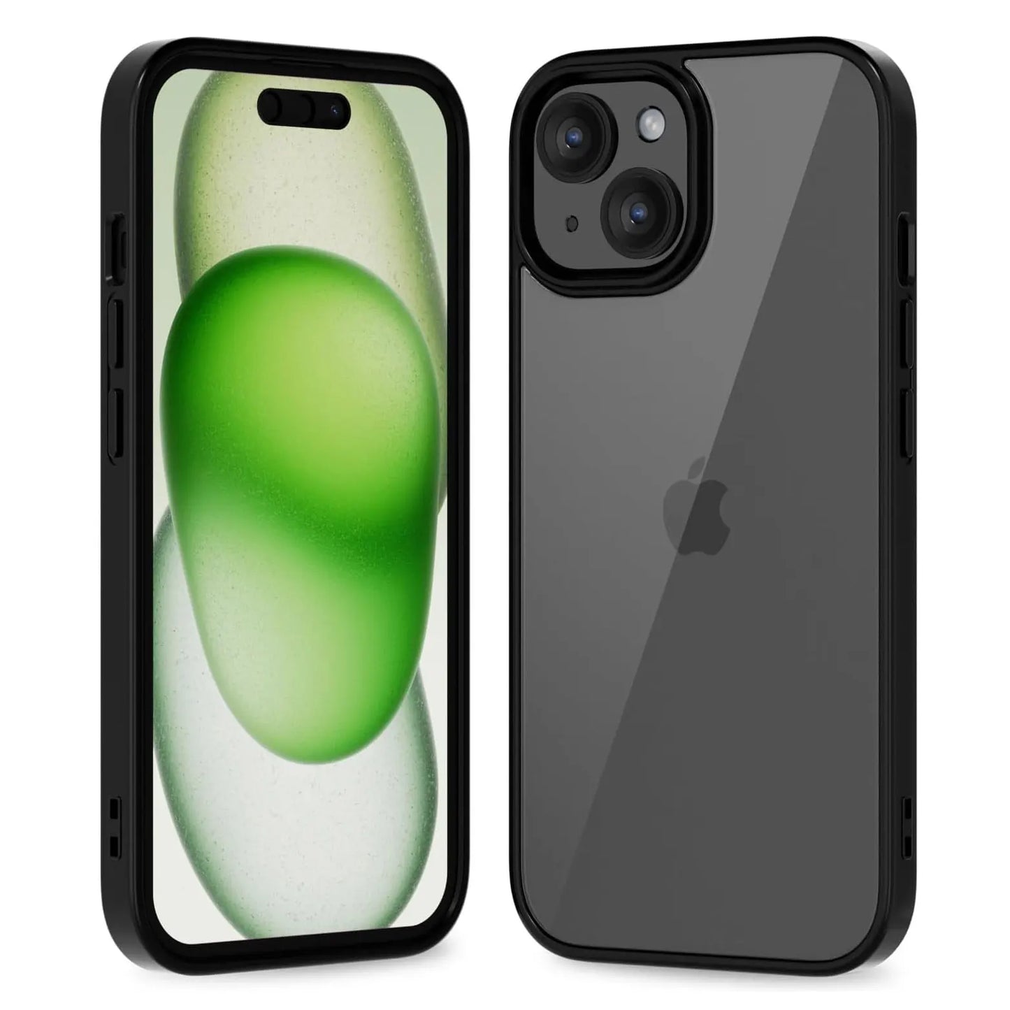 Luxury Soft Transparent Case For iPhone 16 15 14 13 Pro Max Mini Plus Candy Shockproof Bumper Cover Case