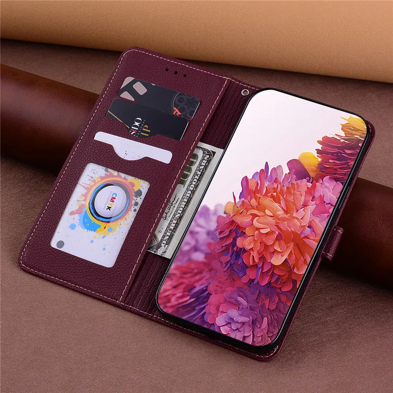 S25/S25+/S25 Ultra Case For Samsung Galaxy S25 Case Wallet Leather Flip Cover For Samsung Galaxy S25 Ultra Case S25 Plus Fundas