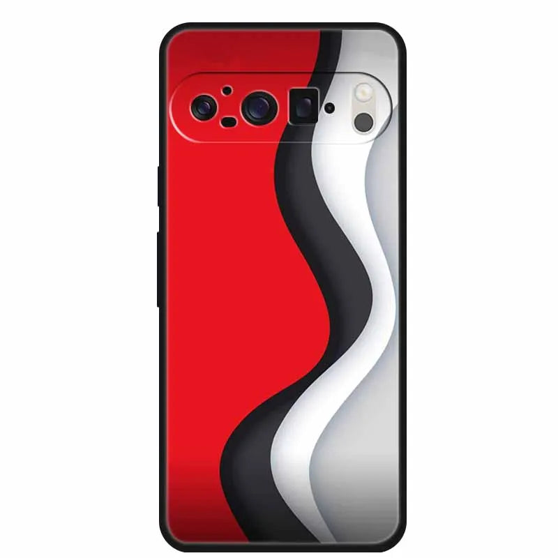 Silicone TPU Soft Protector Designer Phone Case for Google Pixel 9