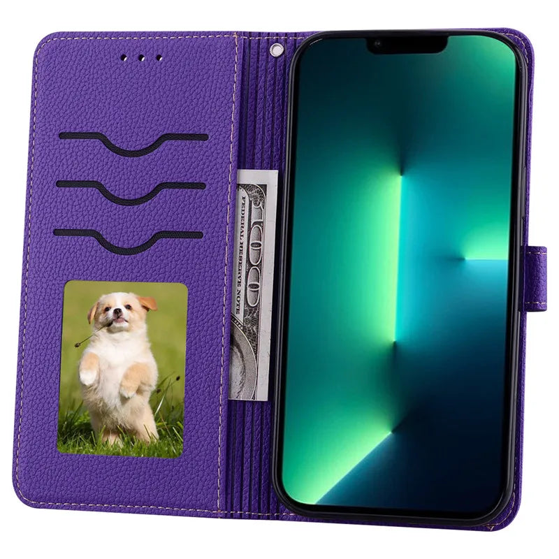 S25/S25+/S25 Ultra Case For Samsung Galaxy S25 Case Wallet Leather Flip Cover For Samsung Galaxy S25 Ultra Case S25 Plus Fundas