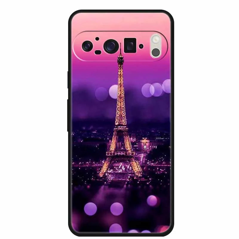 Silicone TPU Soft Protector Designer Phone Case for Google Pixel 9