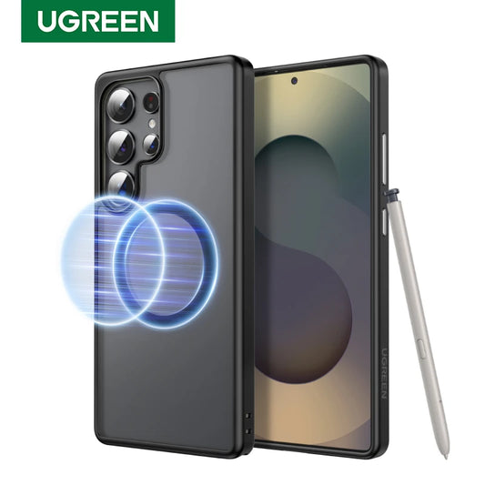 Magnetic Clear Case for Samsung Galaxy S25 Ultra