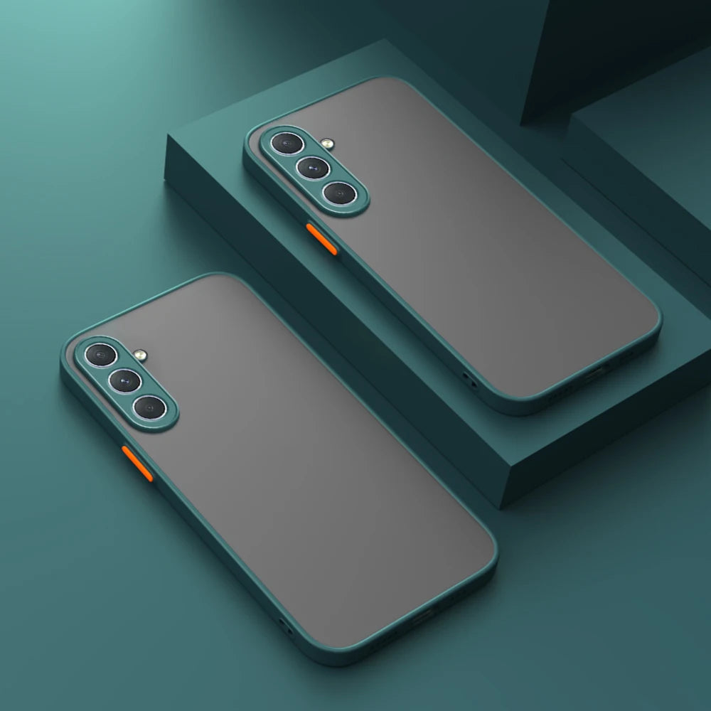 For Samsung Galaxy S25 Case Samsung Galaxy S20 S21 S22 S23 S24 fe S25 Plus 25 Ultra 5G Cover Matte Armor Shockproof Case