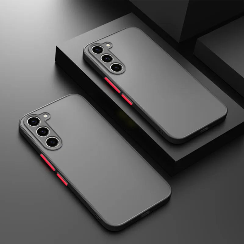 For Samsung Galaxy S25 Case Samsung Galaxy S20 S21 S22 S23 S24 fe S25 Plus 25 Ultra 5G Cover Matte Armor Shockproof Case