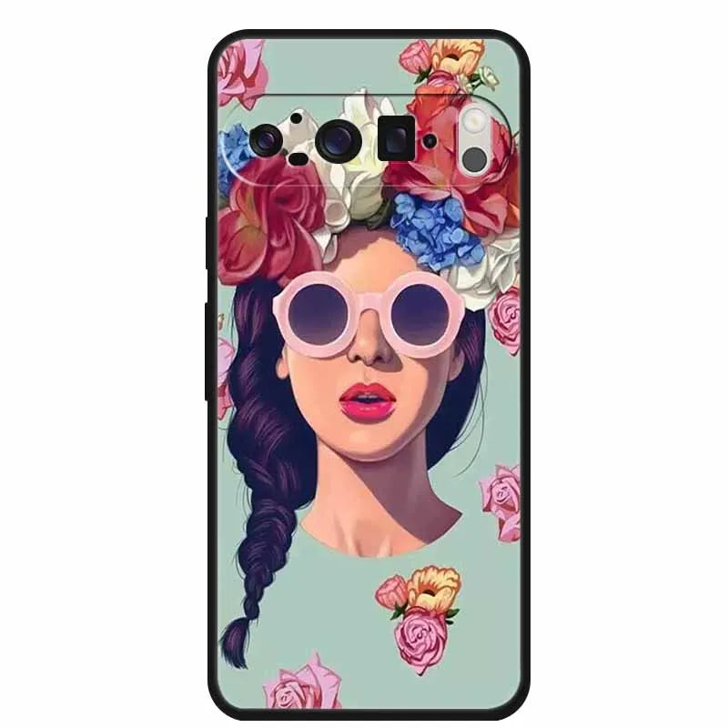 Silicone TPU Soft Protector Designer Phone Case for Google Pixel 9