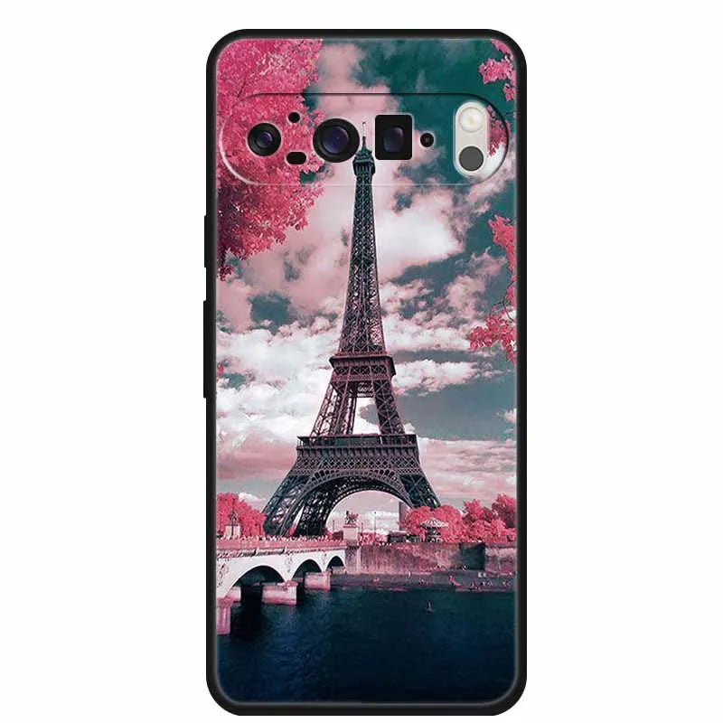 Silicone TPU Soft Protector Designer Phone Case for Google Pixel 9