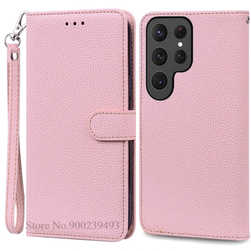 S25/S25+/S25 Ultra Case For Samsung Galaxy S25 Case Wallet Leather Flip Cover For Samsung Galaxy S25 Ultra Case S25 Plus Fundas